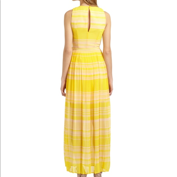 French Connection London Rock Yellow Maxi 4 - Picture 4 of 7